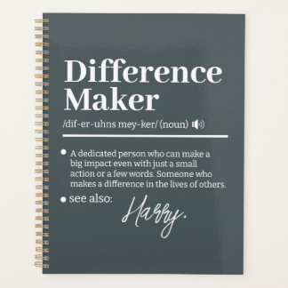Créateur de différence personnalisé, cadeau d'appr