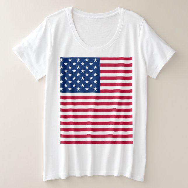 Création de fierté avec drapeau américain USA (Design devant)