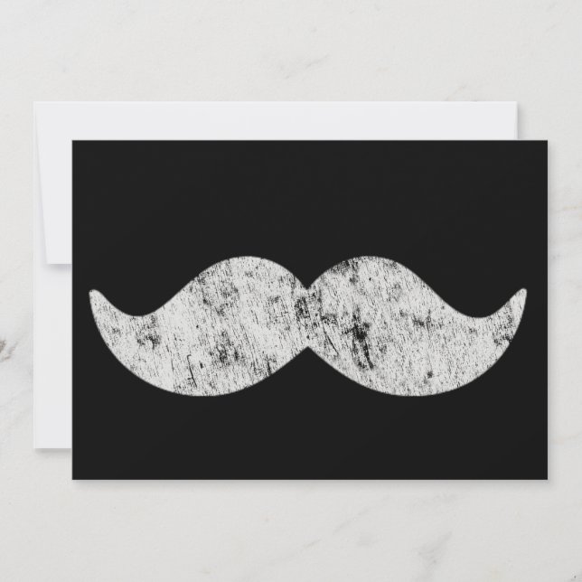 Création de motif de moustache rétro coloré (Devant)