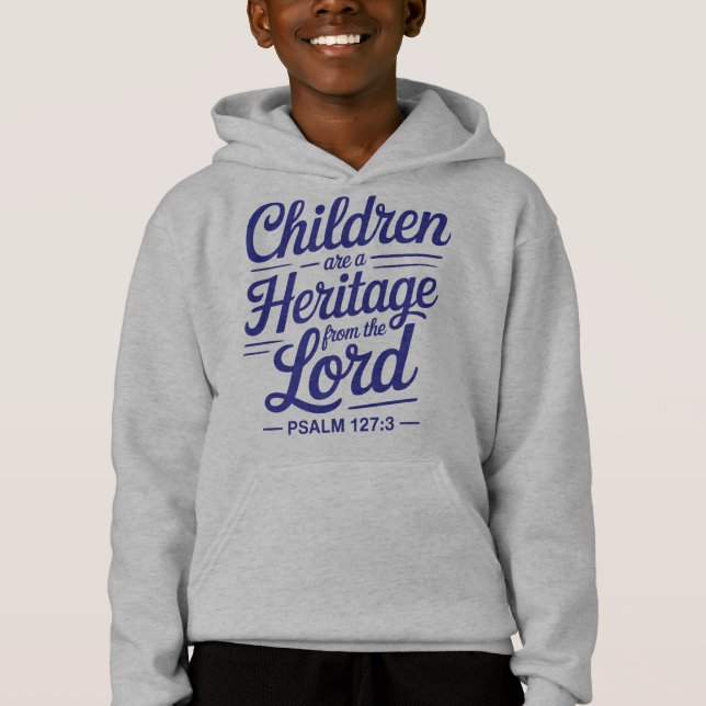 Création de sweat à capuche pour enfants Heritage  (Devant)