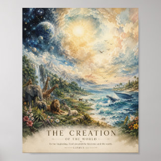 Création du Monde | Affiche de la Bible