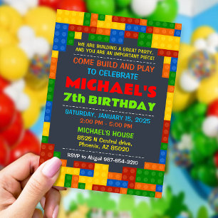 Création d'une invitation pour la fête d'anniversa