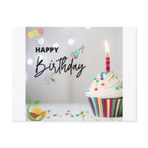 Créations Personnalisées : Cartes d'Anniversaire P