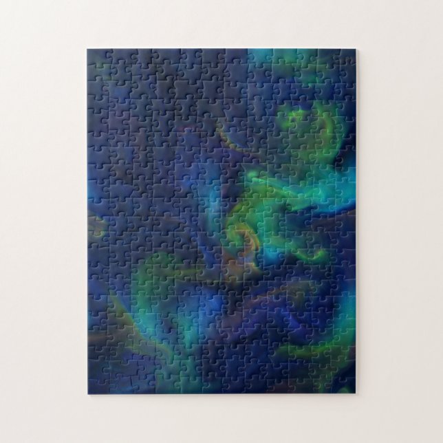 Creative abstrait fluide brouillard photo puzzle p (Vertical)