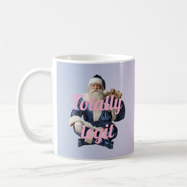 Creative Graphic Winter Holiday Mug – Unique Cozy  (Gauche)