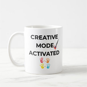 Creative Mode Activated – Teacher Coffee Mug