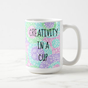 Créativité dans une tasse Doodé Café Mug