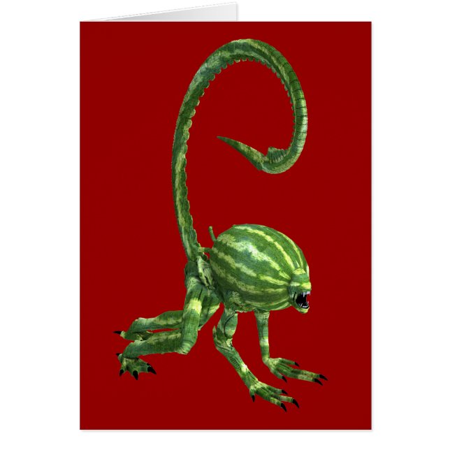 Créature de la tête de melon (Devant)