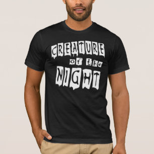 Créature du T-shirt nocturne