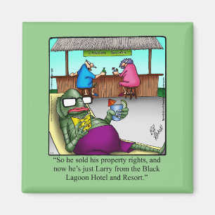 Créature Hilaire Magnet Lagon Noir