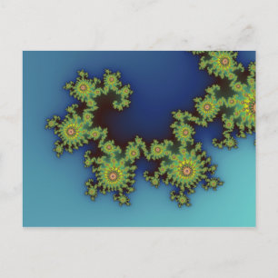 Créature maritime - Carte postale fractale