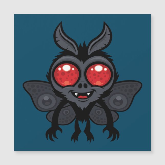 Créature Mothman Monstre Cryptide Mignonne et Flip (Devant)