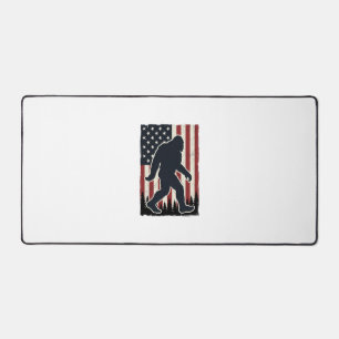 Créature Sauvage Patriotique Drapeau Vintage Vecte