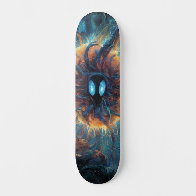 Créature surnaturelle : conception de skateboard s (Recto)