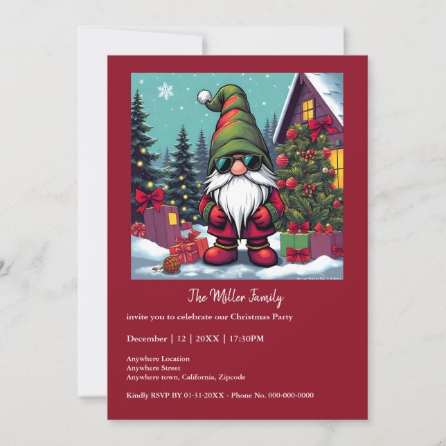 Créatures de Noël déguisées (Devant)