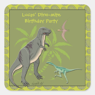 Créatures préhistoriques Stickers Dinosaures