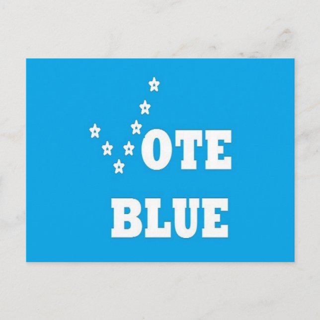 Crédit Bleu - Carte postale (Devant)