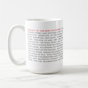 Credo chrétien orthodoxe Nicene 15oz Mug