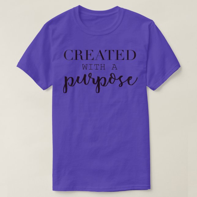 Créé avec un T-shirt à usage humain (Design devant)