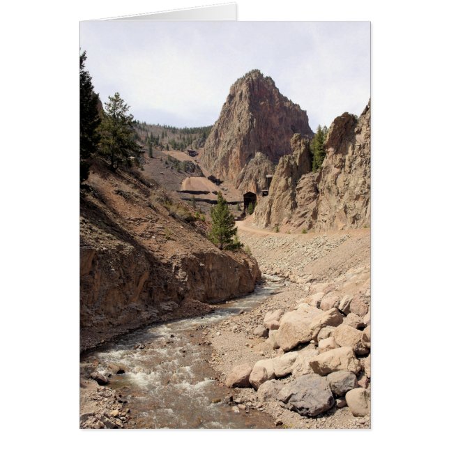 Creede, Colorado-Mountain Silver Mine-Blank à l'in (Devant)