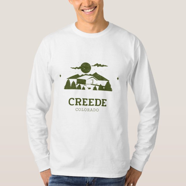 Creede - Colorado T-shirt à manches longues (Devant)