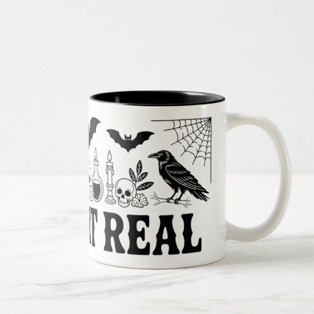 Creep It Real Mug | Drôle Halloween gothique (Droit)