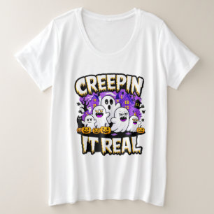 Creepin'It Real   Éffrayant Halloween Design Fun