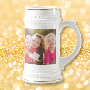 Créer Custom Beautity Beer Lover Stein Photo Mug