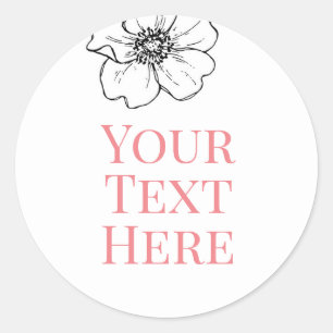 créer propre image texte autocollant baby shower r