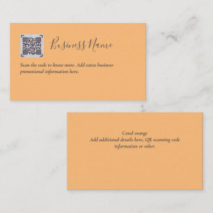 Créer son propre Carte de visite de code QR - Beau