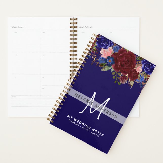 Créer son propre journal Wedding planner Keepsaké  (Devant avec enveloppe)