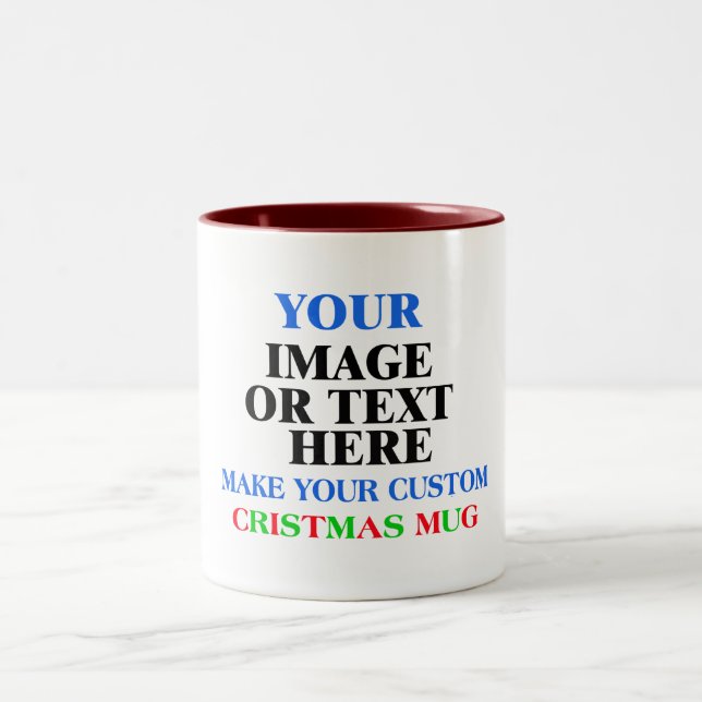 Créer sur mesure votre propre cadeau de Noël MUG p (Centre)