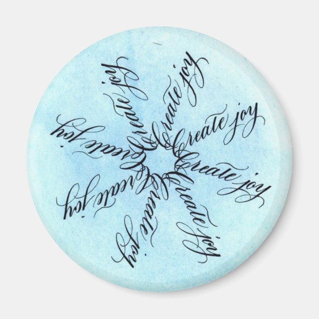 Créer un aimant de joie (Devant)