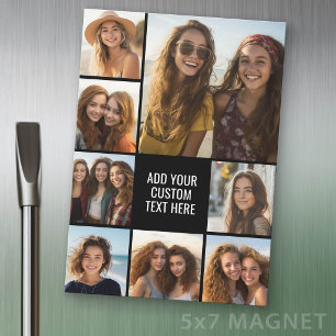 Créer un collage photo avec 8 photos - Magnet