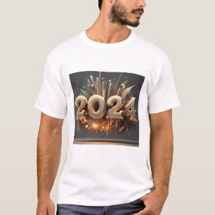 Créer un t-shirt du Nouvel An 2024 implique de con