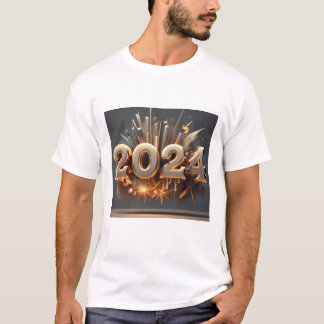 Créer un t-shirt du Nouvel An 2024 implique de con