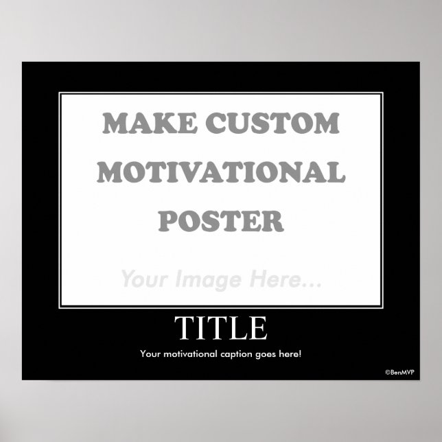 Créer une affiche de motivation personnalisée (pay (Devant)