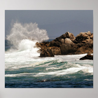 Créer une affiche d'impression de splash