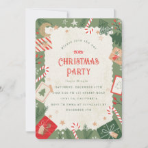Créer une invitation à une fête de Noël