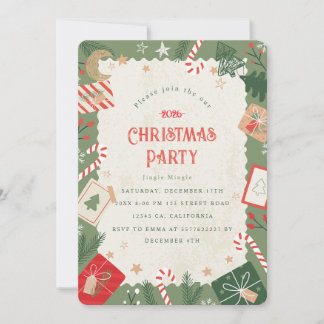 Créer une invitation à une fête de Noël