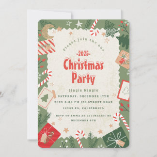 Créer une invitation pour une fête de Noël