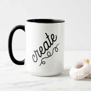 Créer une tasse de café noir et blanc