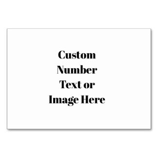 Créer vos propres numéros de table Mariage - Perso