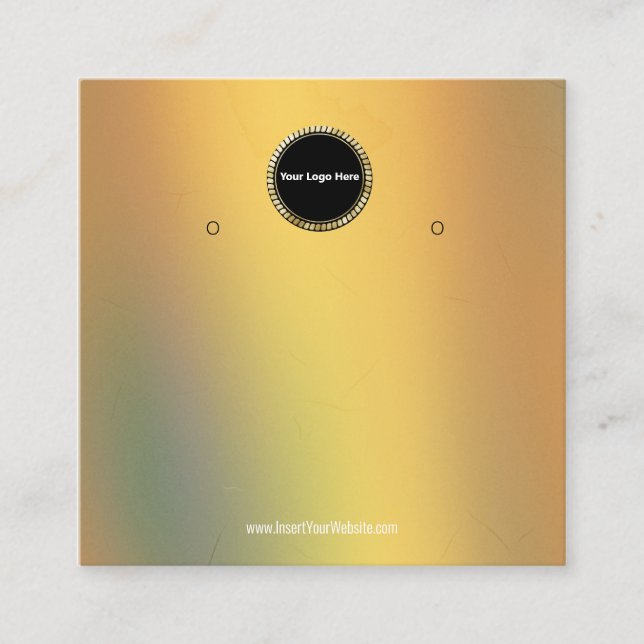 Créer votre carte d'affichage d'écoute de logo per (Devant)