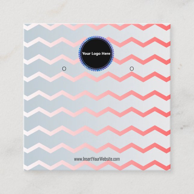 Créer votre carte d'affichage d'écoute de logo per (Devant)