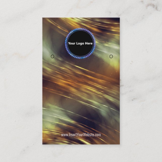 Créer votre carte d'affichage d'écoute de logo per (Devant)