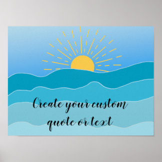 créer votre propre affiche