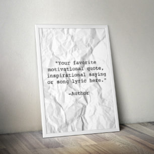 Créer votre propre affiche de devis