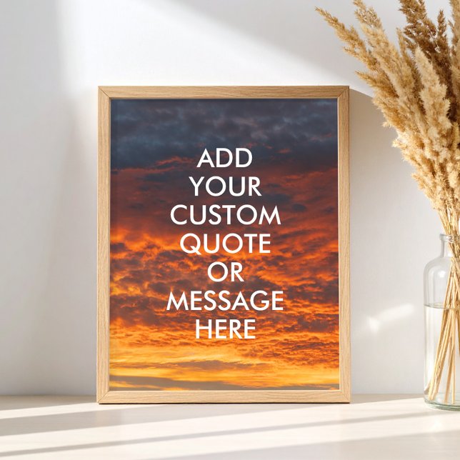 Créer votre propre affiche de devis motivationnel (Créateur téléchargé)