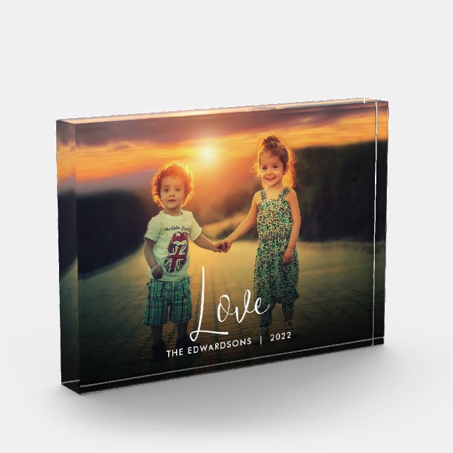 Créer votre propre bloc photo de script de famille (Gauche)